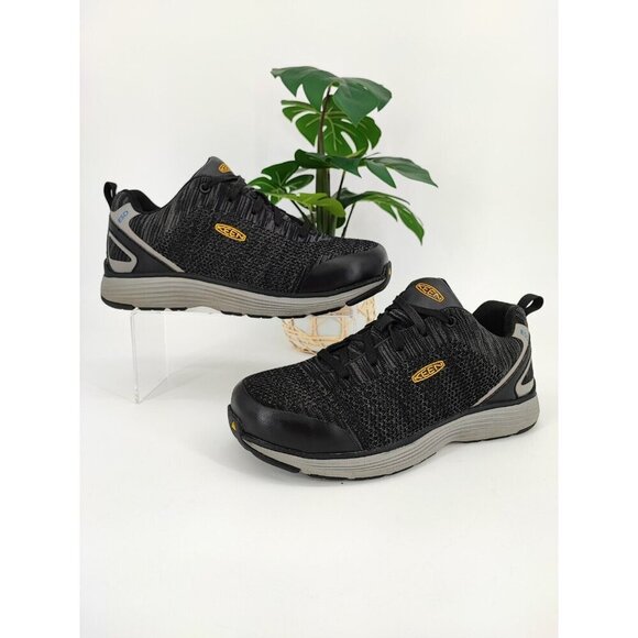 Keen Women's WIDE Utility Sparta Aluminum Toe ESD in Gray Flannel Size 10M US - Picture 1 of 8